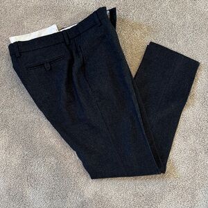 Elegant Charcoal Men's Dress Pants